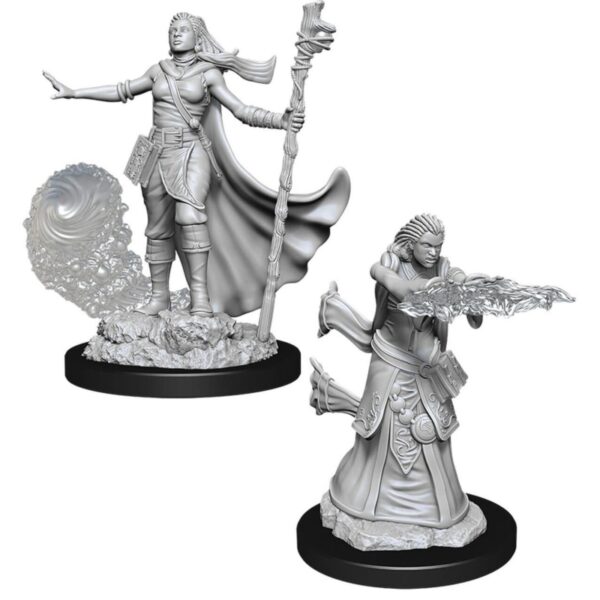 D D Nolzurs Marvelous Unpainted Minis Female Human Wizard 90012