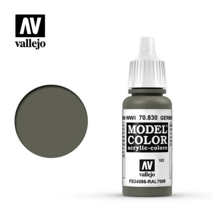 Vallejo Model Color, Verde Alemán WWII 70.830, 17ml