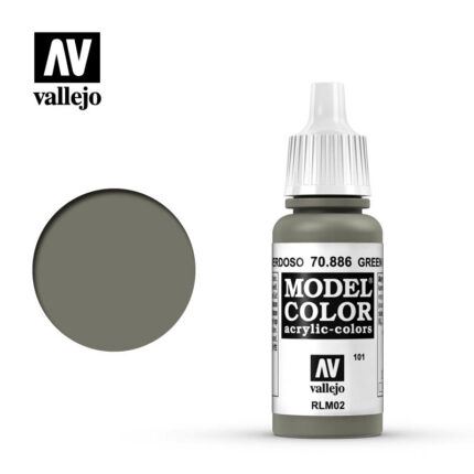Vallejo Model Color, Gris Verdoso 70.886, 17ml
