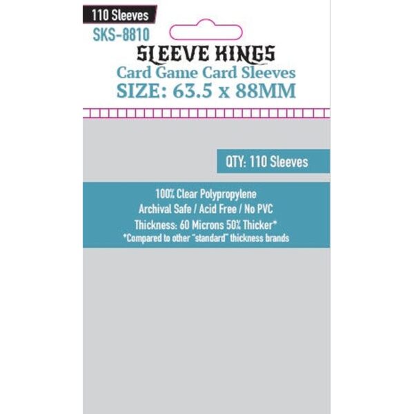 Sleeve Kings: Standard Card Sleeves (63.5 x 88 mm) – Goblin Depot