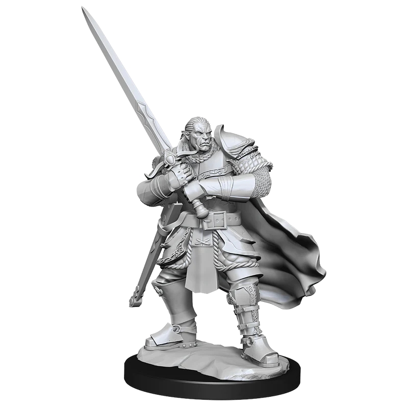 D&D Nolzur’s Marvelous Unpainted Minis: Half-Orc Paladin Male (90307 ...